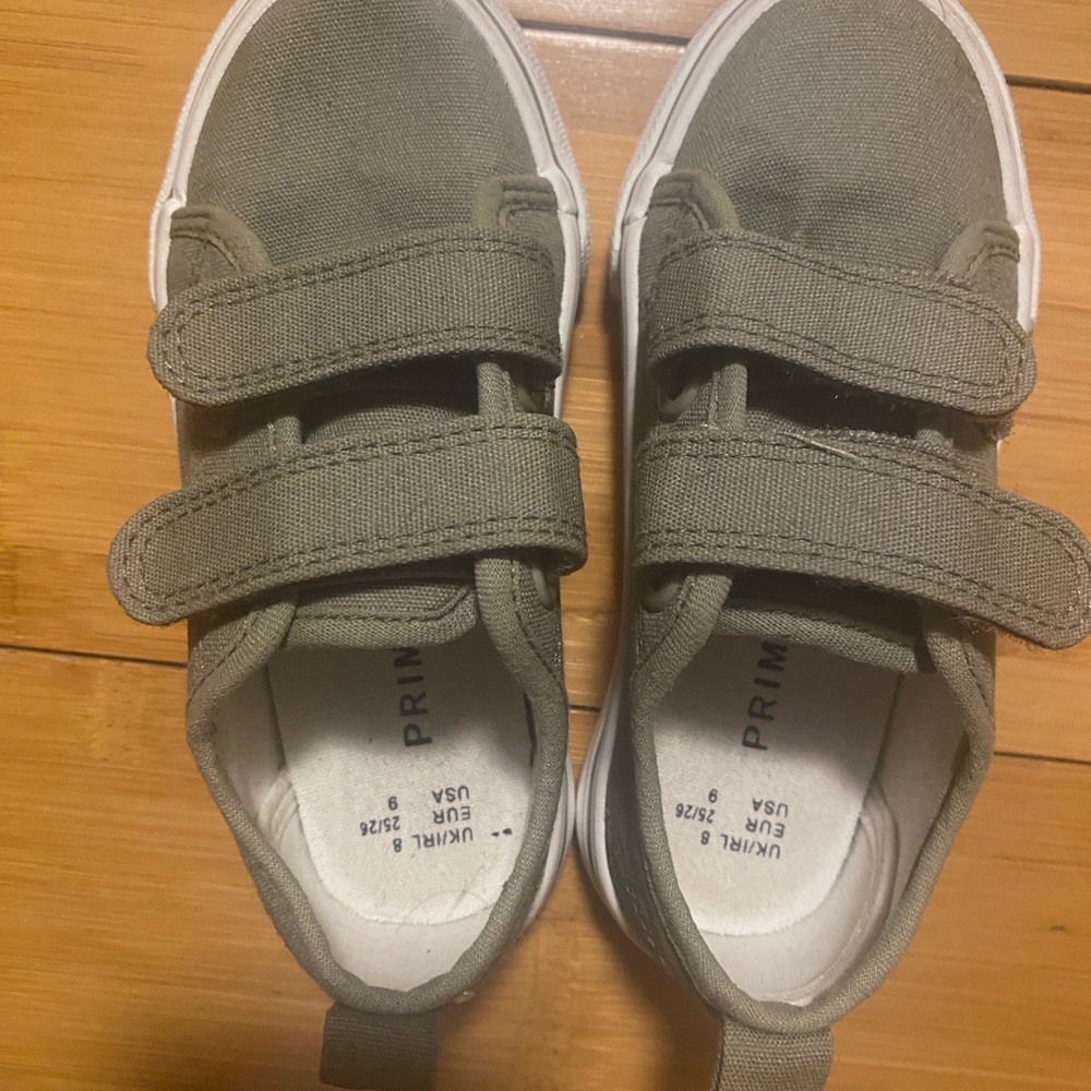 Primark Kids Khaki Velcro Sneakers